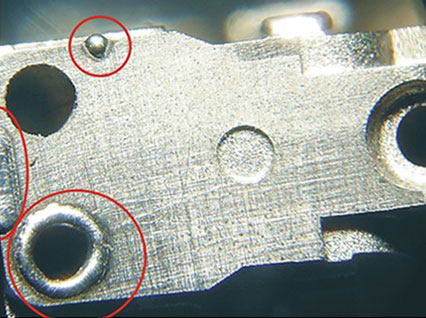 <a href='http://m.27jiajiao.cn/product/3.htm' class='text_a'>模具激光焊機(jī)</a>修復(fù)模具效果